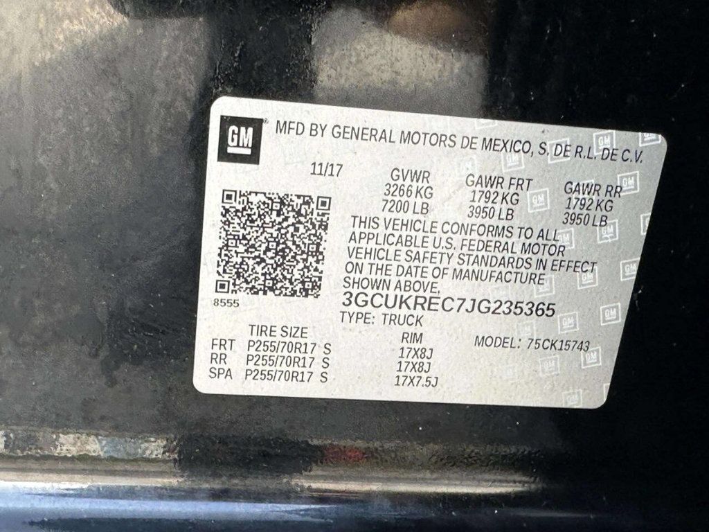 2018 Chevrolet Silverado 1500 LT 4x4 4dr Crew Cab 6.5 ft. SB - 23003223 - 23