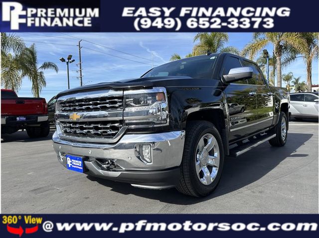 2018 Chevrolet Silverado 1500 Crew Cab LTZ 4X4 NAV BACK UP CAM DVD 5.3L GAS CLEAN - 22758342 - 0