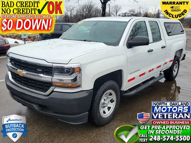 2018 Chevrolet Silverado 1500 Double Cab Work Truck Pickup 4D 6 1/2 ft - 22969902 - 0