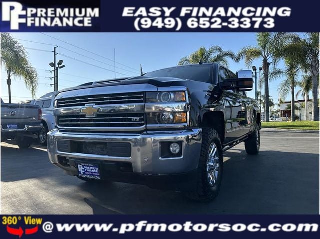 2018 Chevrolet Silverado 2500 HD Crew Cab LTZ 4X4 DIESEL NAV BACK UP CAM CLEAN - 22520372 - 0