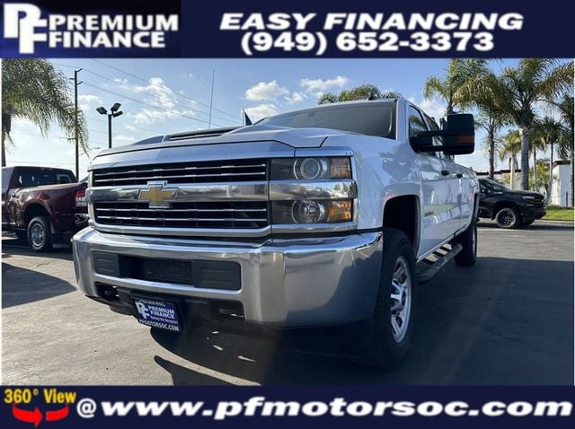 2018 Chevrolet Silverado 2500 HD Crew Cab WORK TRUCK LONG BED 4X4 BACK UP CAM - 22461292 - 0