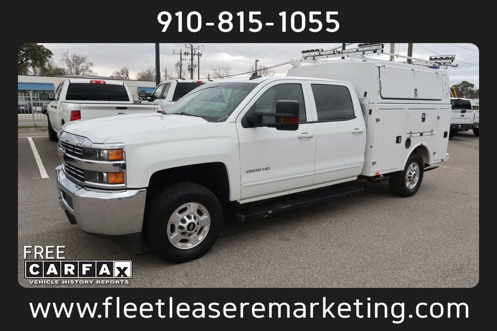 2018 Chevrolet Silverado 2500HD Silverado 2500 4WD Crew Cab Enclosed Utility  - 22768300 - 0