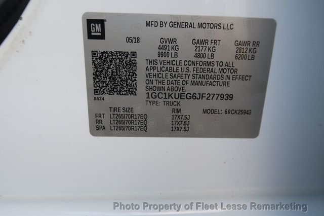 2018 Chevrolet Silverado 2500HD Silverado 2500 4WD Crew Cab Utility - 23028934 - 13