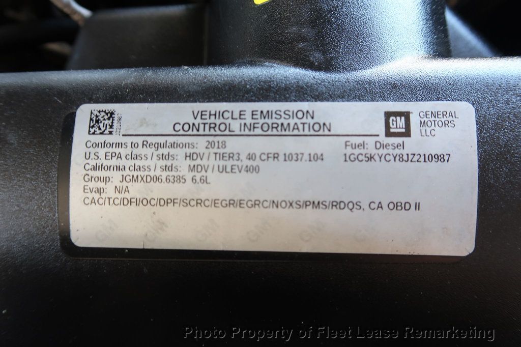 2018 Chevrolet Silverado 3500HD Silverado 3500HD 4WD Dbl Cab Utility DIESEL SRW - 23016520 - 39