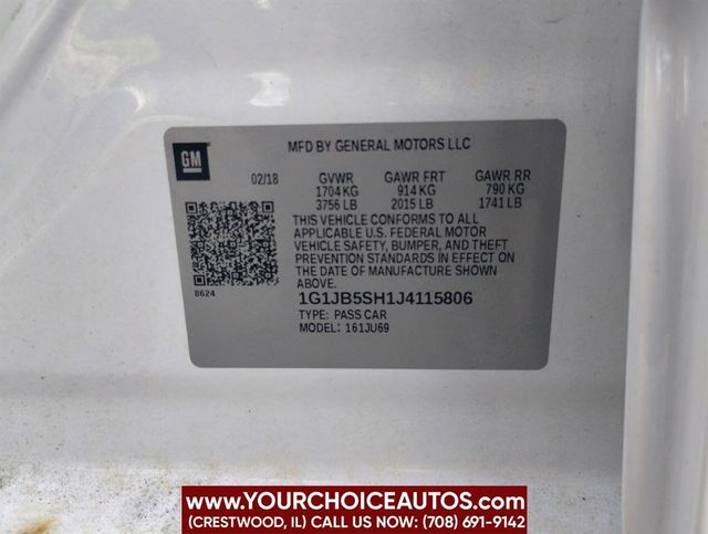 2018 Chevrolet Sonic 4dr Sedan Automatic LS - 22876998 - 24