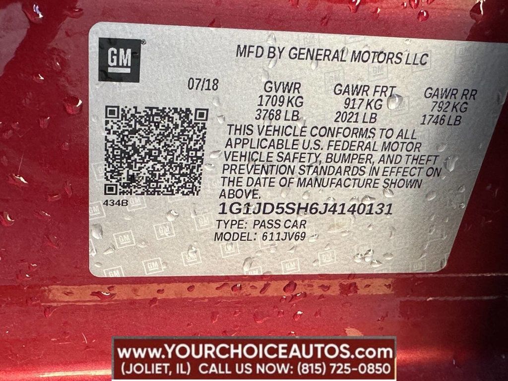 2018 Chevrolet Sonic 4dr Sedan Automatic LT - 22833853 - 13