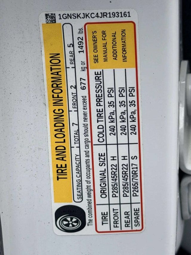 2018 Chevrolet Suburban 4WD 4dr 1500 Premier - 23045397 - 22