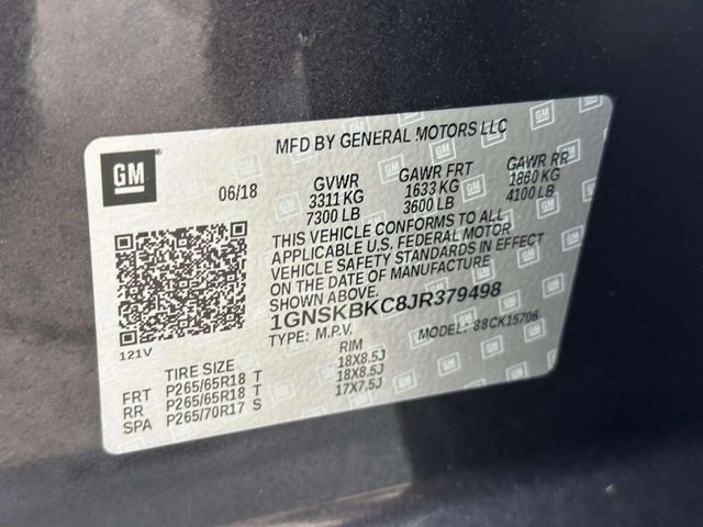 2018 Chevrolet Tahoe 4WD 4dr LT - 23014127 - 26