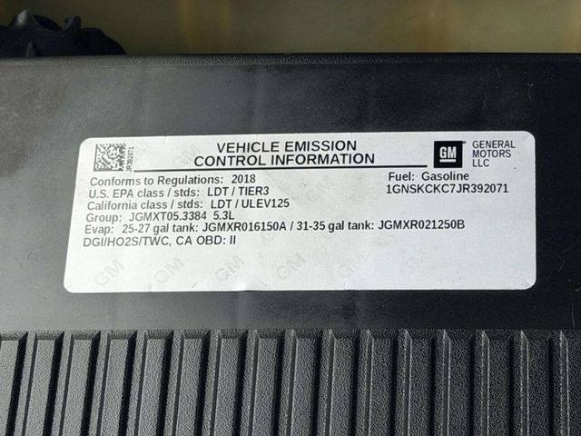 2018 Chevrolet Tahoe 4WD 4dr Premier - 23023830 - 18