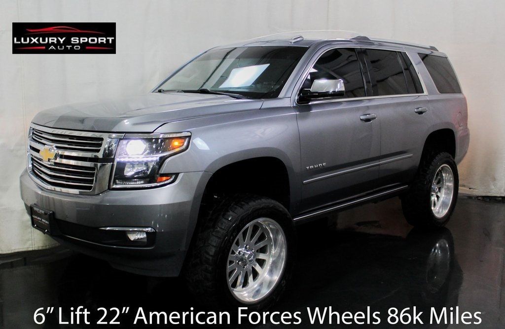 2018 Chevrolet Tahoe Premier LIFTED 22" American Forces Low Miles - 22747673 - 0