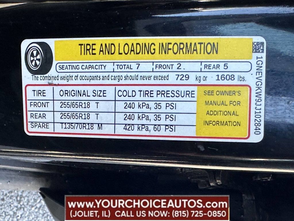 2018 Chevrolet Traverse AWD 4dr LT Cloth w/1LT - 22812269 - 20