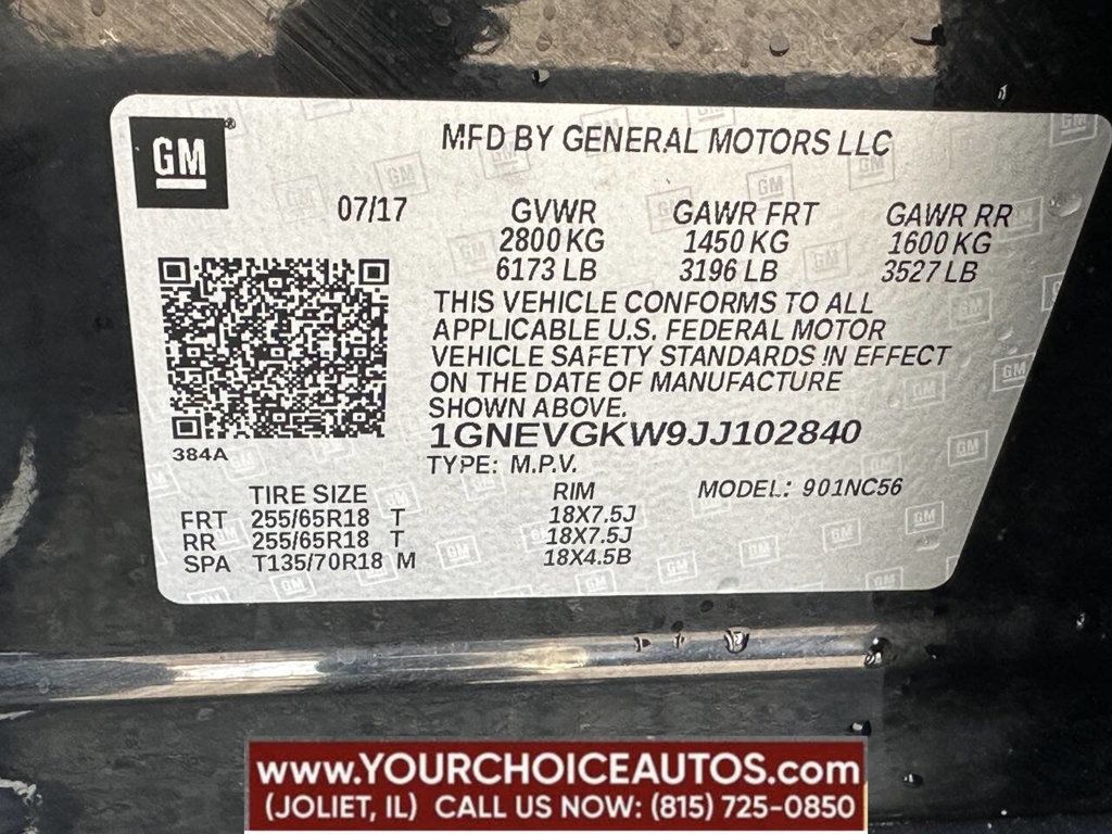 2018 Chevrolet Traverse AWD 4dr LT Cloth w/1LT - 22812269 - 21