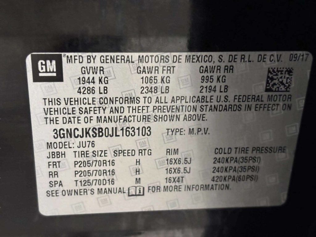 2018 Chevrolet Trax FWD 4dr LS - 23055532 - 30
