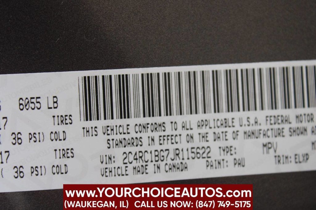 2018 Chrysler Pacifica Touring L FWD - 22900445 - 36