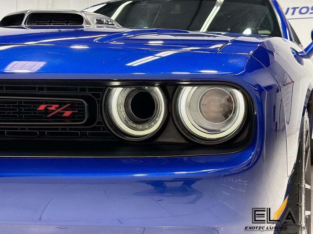 2018 Dodge Challenger R/T PLUS SHAKER! AMAZING COLOR!  IndiGo Blue Exterior Paint!   - 23024598 - 33