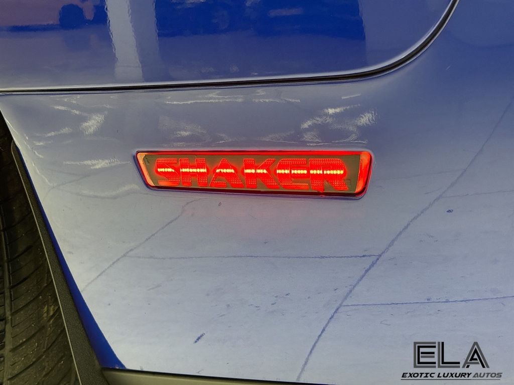 2018 Dodge Challenger R/T PLUS SHAKER! AMAZING COLOR!  IndiGo Blue Exterior Paint!   - 23024598 - 36