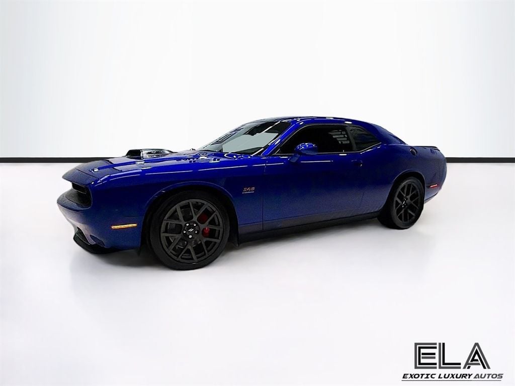 2018 Dodge Challenger R/T PLUS SHAKER! AMAZING COLOR!  IndiGo Blue Exterior Paint!   - 23024598 - 38