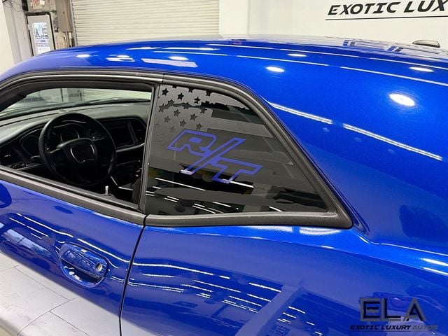 2018 Dodge Challenger R/T PLUS SHAKER! AMAZING COLOR!  IndiGo Blue Exterior Paint!   - 23024598 - 40