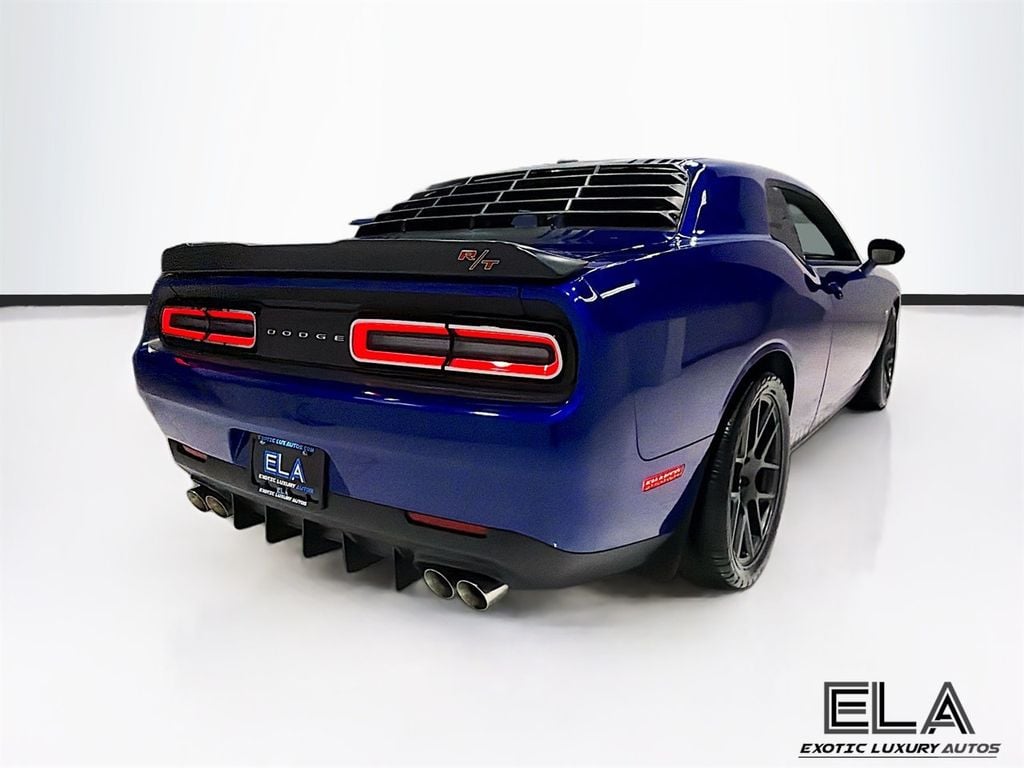 2018 Dodge Challenger R/T PLUS SHAKER! AMAZING COLOR!  IndiGo Blue Exterior Paint!   - 23024598 - 45