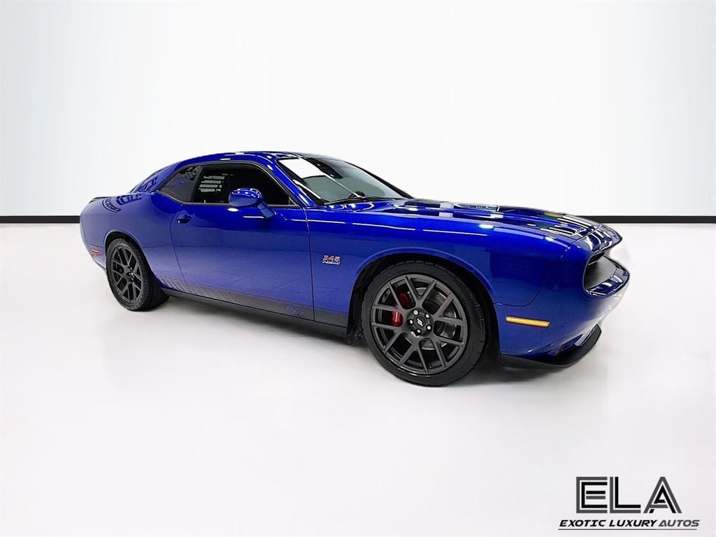 2018 Dodge Challenger R/T PLUS SHAKER! AMAZING COLOR!  IndiGo Blue Exterior Paint!   - 23024598 - 47
