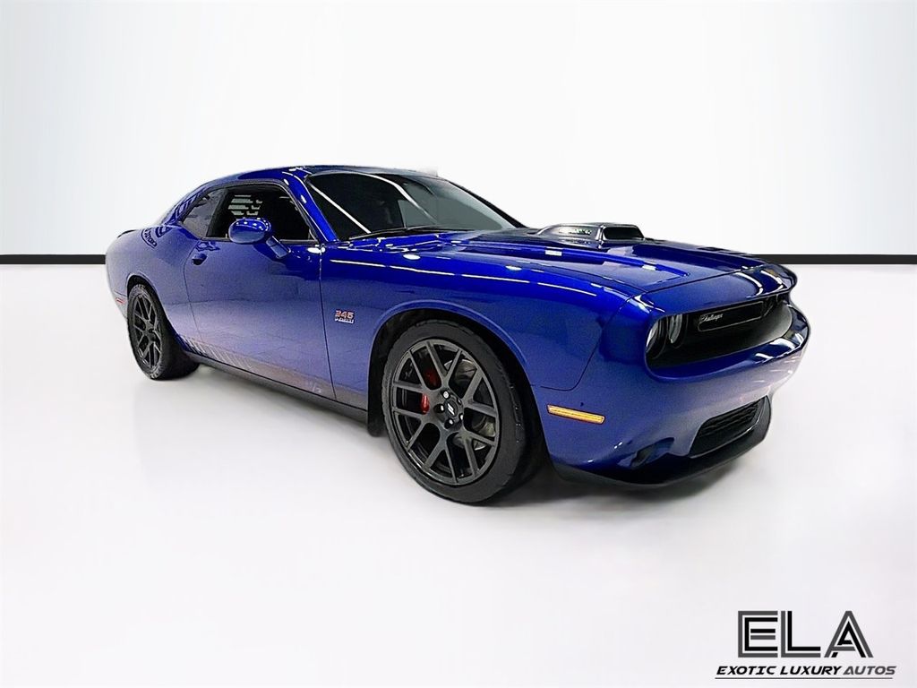 2018 Dodge Challenger R/T PLUS SHAKER! AMAZING COLOR!  IndiGo Blue Exterior Paint!   - 23024598 - 49