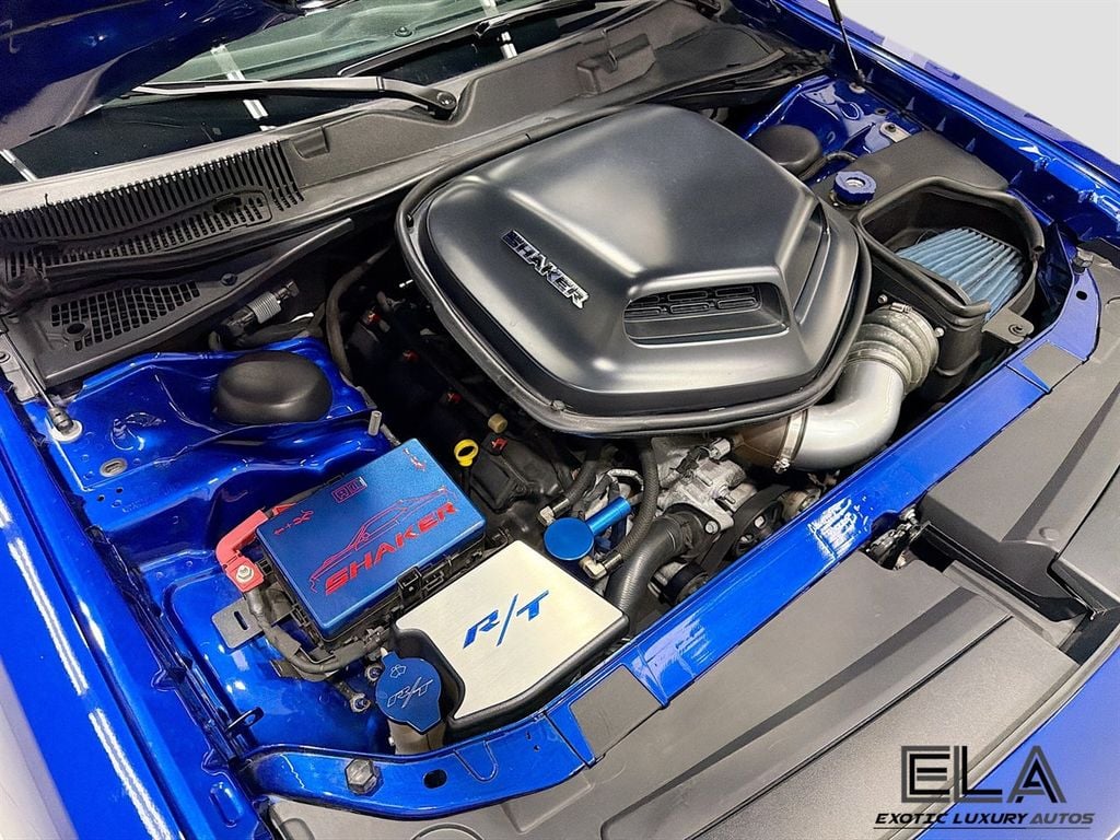 2018 Dodge Challenger R/T PLUS SHAKER! AMAZING COLOR!  IndiGo Blue Exterior Paint!   - 23024598 - 57