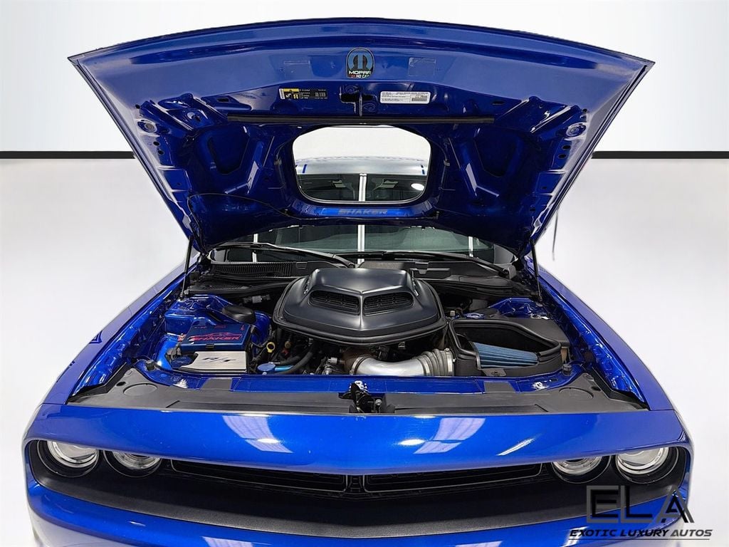 2018 Dodge Challenger R/T PLUS SHAKER! AMAZING COLOR!  IndiGo Blue Exterior Paint!   - 23024598 - 58