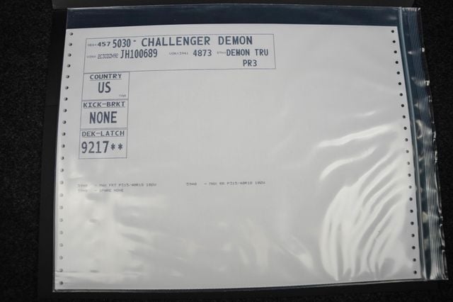 2018 Dodge Challenger SRT Demon RWD - 23046068 - 57