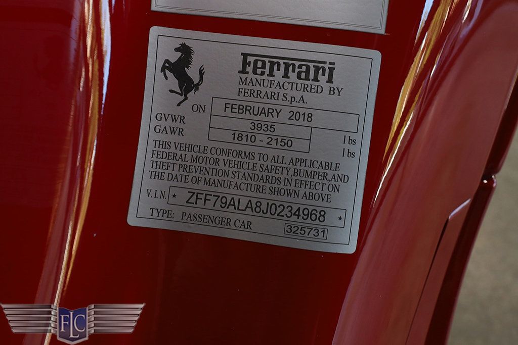 2018 Ferrari 488 GTB 488 GTB 70th Anniversary - 22986493 - 41