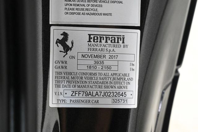 2018 Ferrari 488 GTB Base - 22975496 - 28