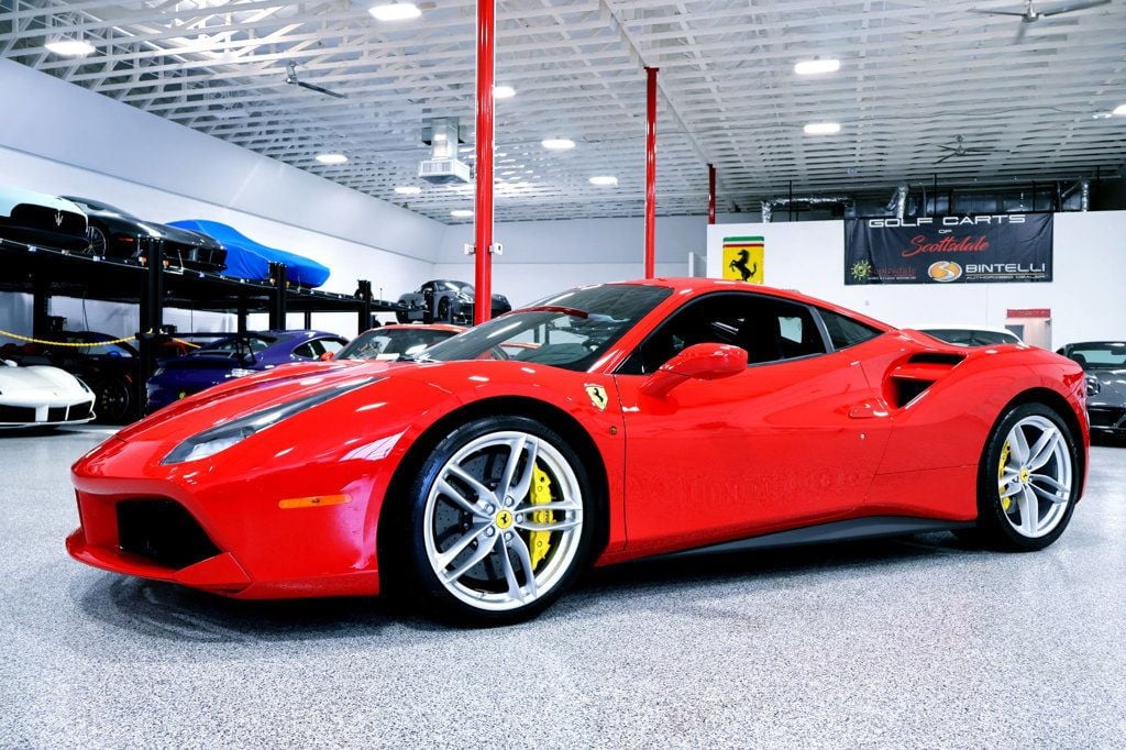 2018 Ferrari 488 GTB ROSSO CORSA...5,920 Miles...GOLDRAKE Race Seats  - 22864646 - 0