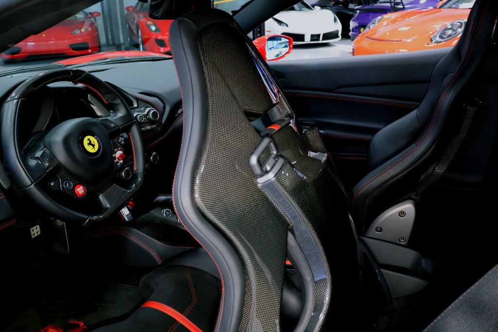 2018 Ferrari 488 GTB ROSSO CORSA...5,920 Miles...GOLDRAKE Race Seats  - 22864646 - 25