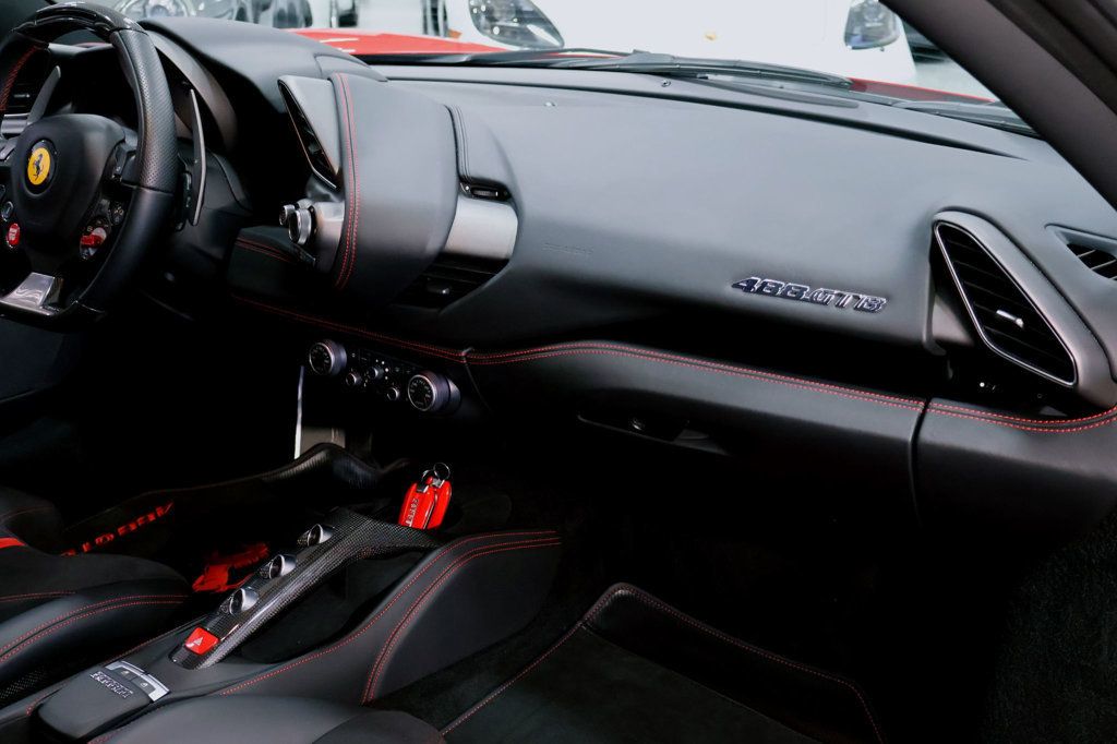 2018 Ferrari 488 GTB ROSSO CORSA...5,920 Miles...GOLDRAKE Race Seats  - 22864646 - 31