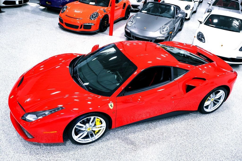 2018 Ferrari 488 GTB ROSSO CORSA...5,920 Miles...GOLDRAKE Race Seats  - 22864646 - 4