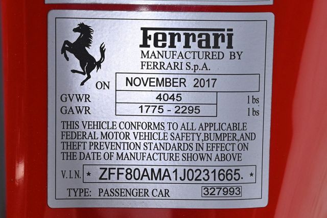 2018 Ferrari 488 Spider Convertible - 22985590 - 25