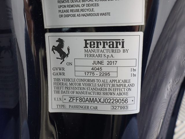 2018 Ferrari 488 Spider Convertible - 23080376 - 53