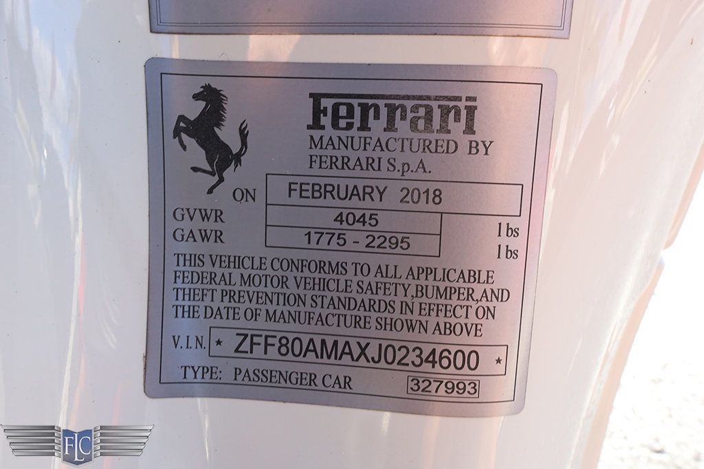 2018 Ferrari 488 Spider Convertible - 22970596 - 39