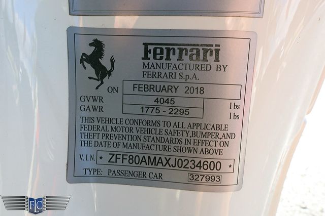 2018 Ferrari 488 Spider Convertible - 23035381 - 49