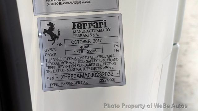 2018 Ferrari 488 Spider For Sale - 22453004 - 97