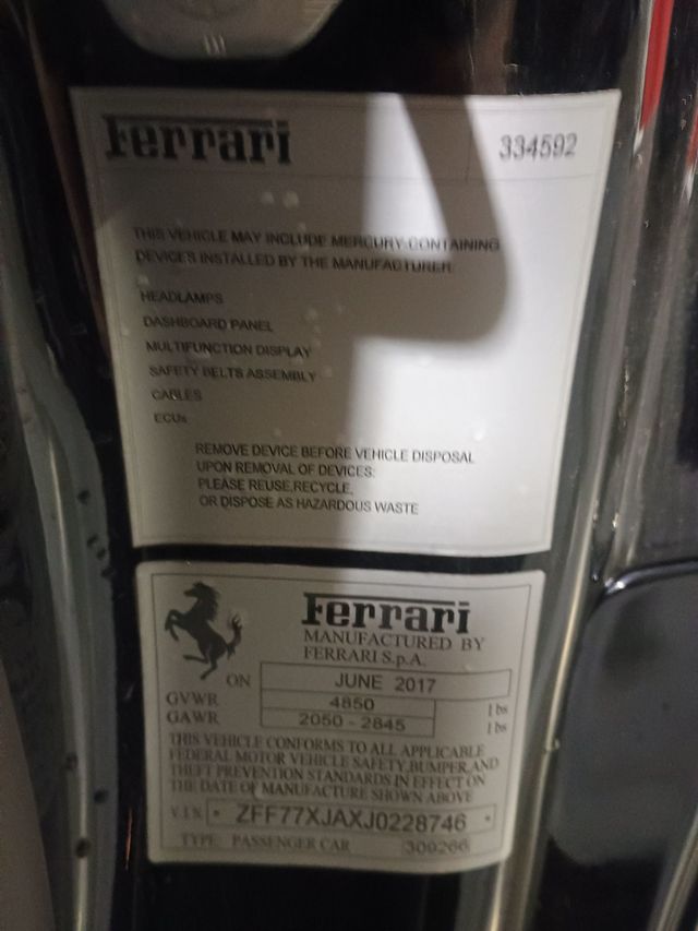 2018 Ferrari California T Convertible Clean Carfax - 22976702 - 58