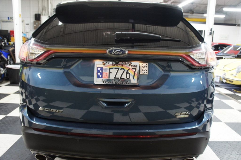 2018 Ford Edge Panoramic Roof, SEL Sport Appearance Package - 22900176 - 35