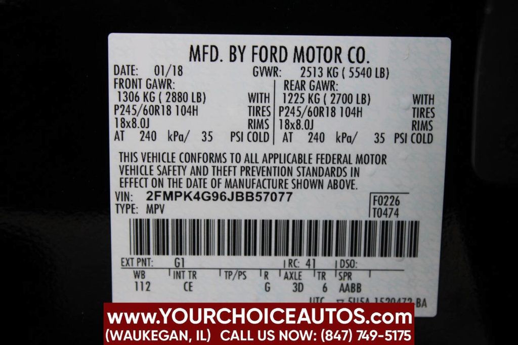 2018 Ford Edge SE AWD - 22876992 - 33