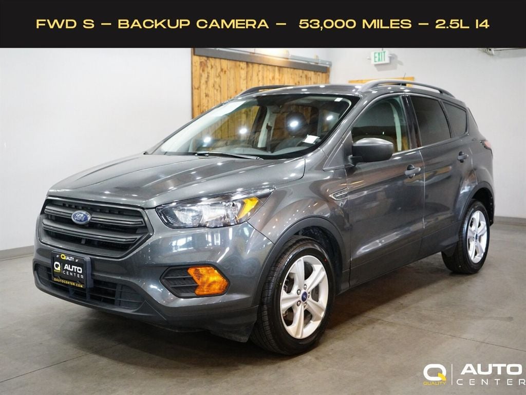 2018 Ford Escape S FWD - 22557277 - 0