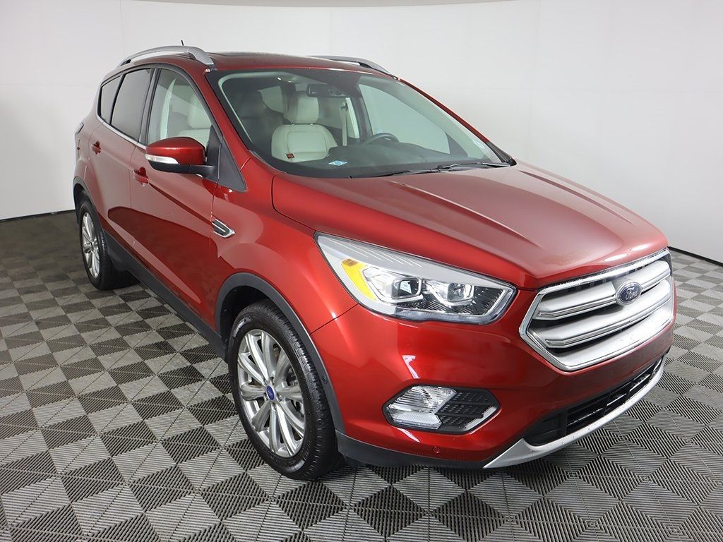 2018 Used Ford Escape Titanium At North Coast Auto Mall Serving Akron Oh Iid 20867695