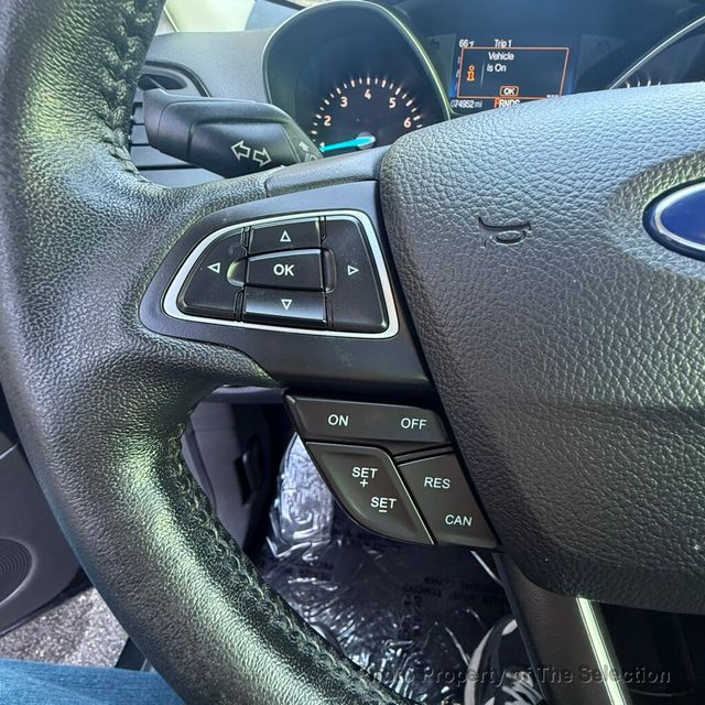 2018 Ford Escape TITANIUM 4WD W/PANORAMIC VISTA ROOF & LEATHER TRIMMED INTERIOR - 23001783 - 25