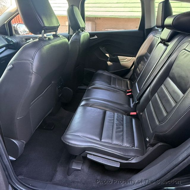 2018 Ford Escape TITANIUM 4WD W/PANORAMIC VISTA ROOF & LEATHER TRIMMED INTERIOR - 23001783 - 41