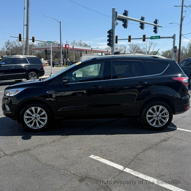 2018 Ford Escape TITANIUM 4WD W/PANORAMIC VISTA ROOF & LEATHER TRIMMED INTERIOR - 23001783 - 8