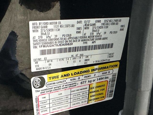 2018 Ford Expedition Limited 4x4 - 22949717 - 30