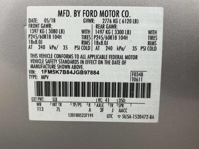 2018 Ford Explorer FWD - 22950603 - 47