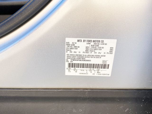 2018 Ford Explorer Limited 4WD - 23002322 - 18